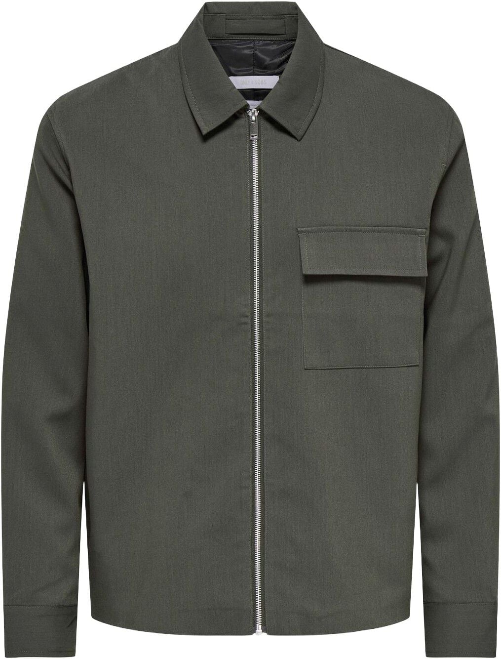 Onswill Reg 0292 Zip Overshirt Frml Noos