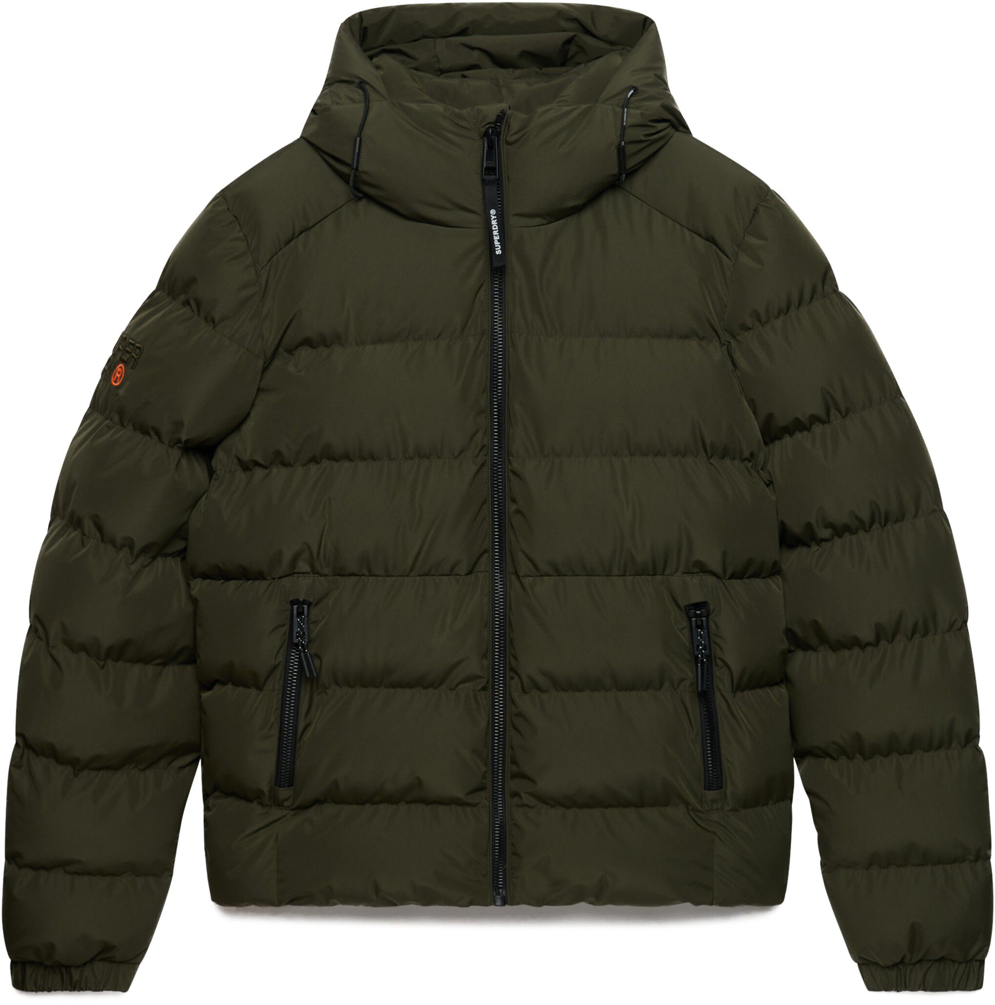 HOODED SPORTS PUFFER JACKET