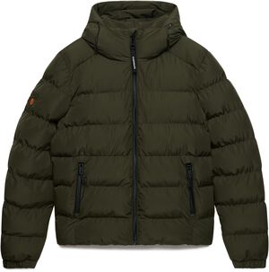 HOODED SPORTS PUFFER JACKET