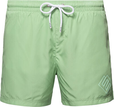 Green Double-E Swim Shorts