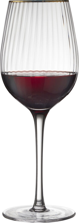 Rödvinsglas Palermo Gold 40 cl 4 st