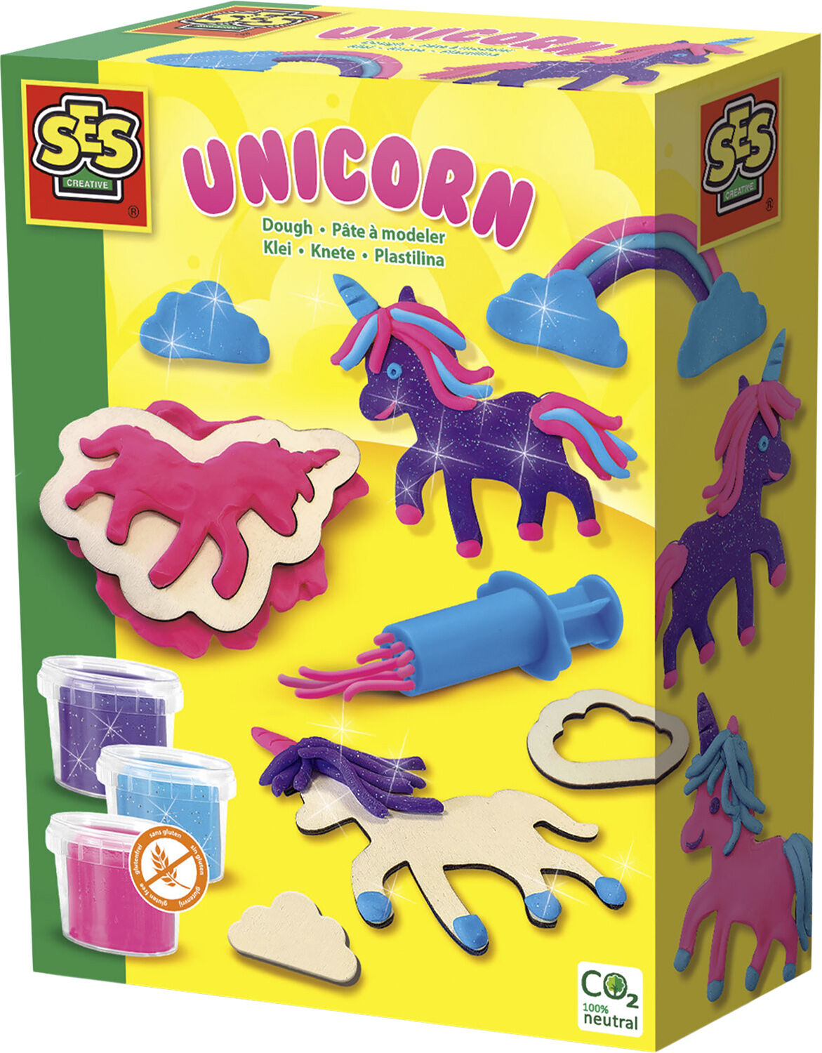 SES Creative - Modellervoks - Enhj&oslash;rning med glitter