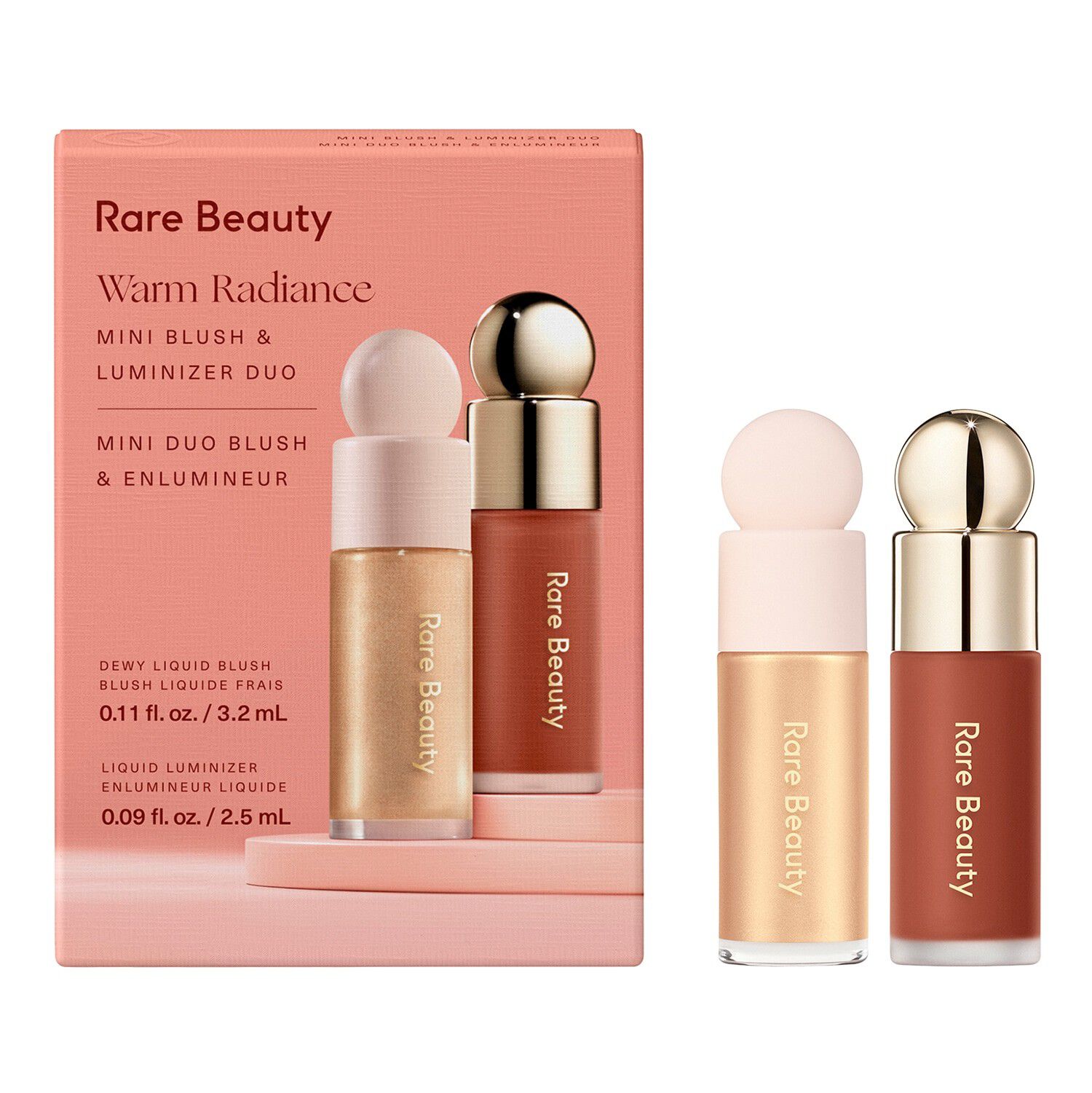 Warm Radiance Mini Blush & Luminizer Duo  Mini-duo med rouge och highl