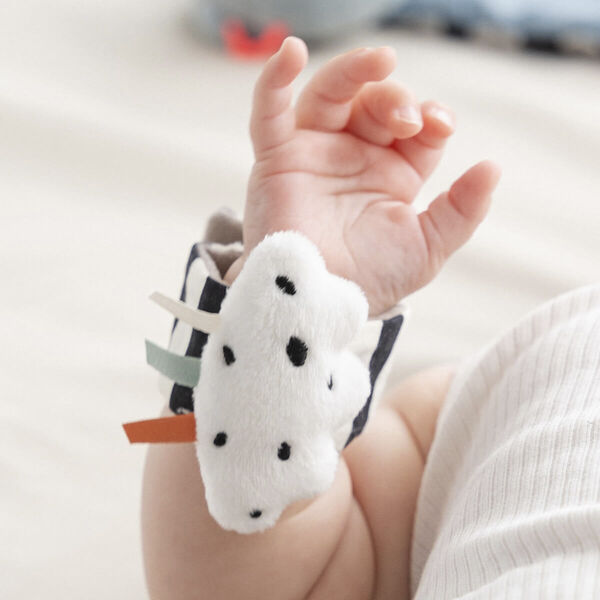 Håndledsranglesæt 2 stk. Happy clouds Blå