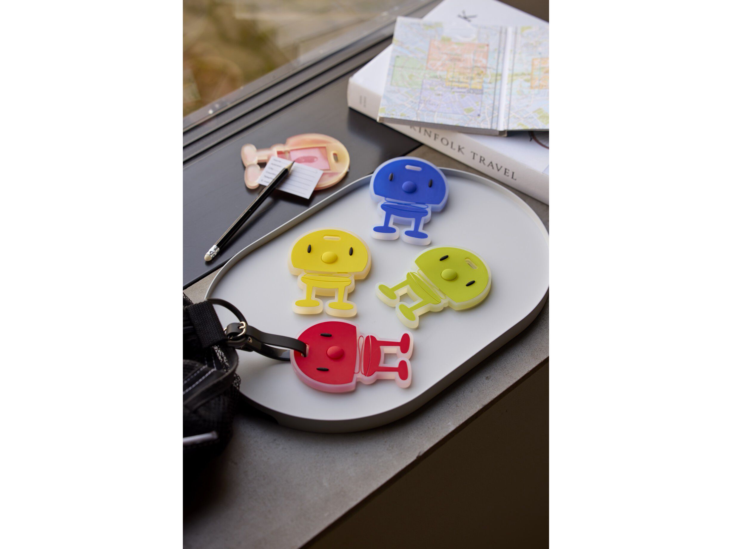 Hoptimist Bag tag Blue