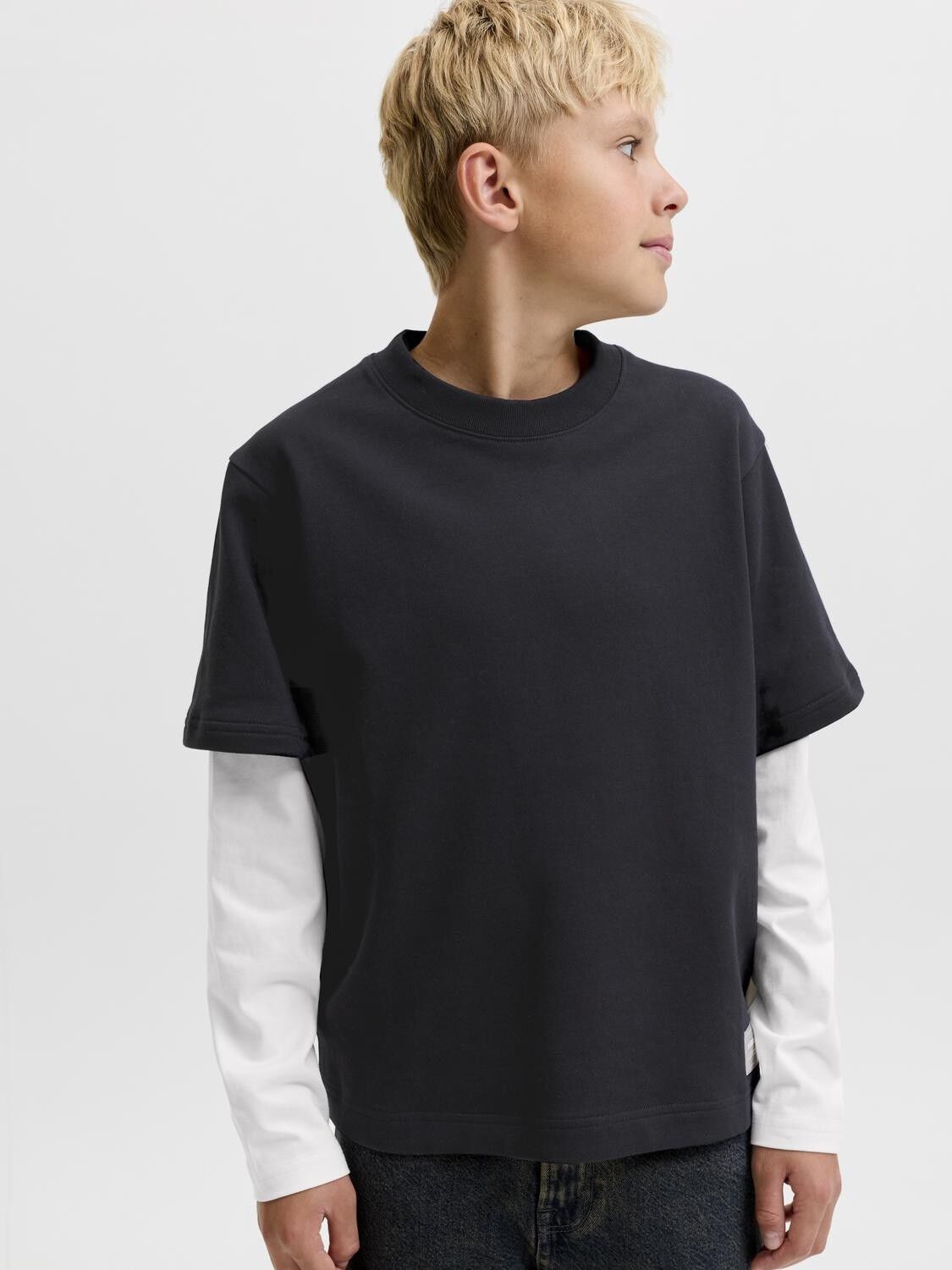 Jcoecho Double Layered Sweat Cn Jnr