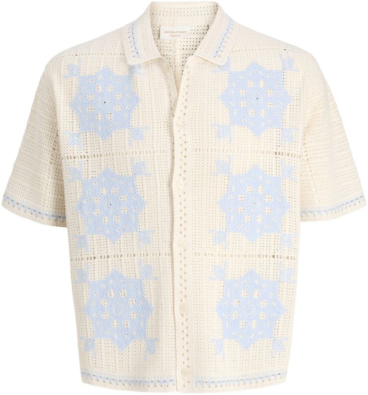 JORORCHARD KNIT CROCHET POLO