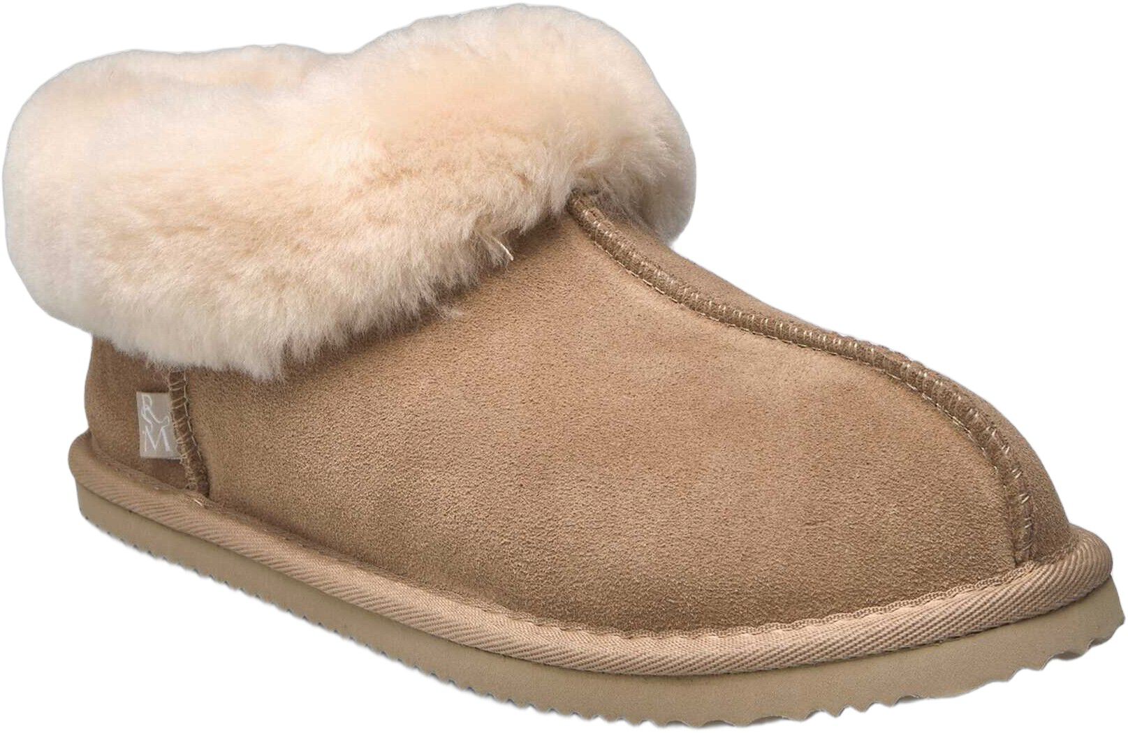 RHEvelyn Leather Closed Ankle Slipper
