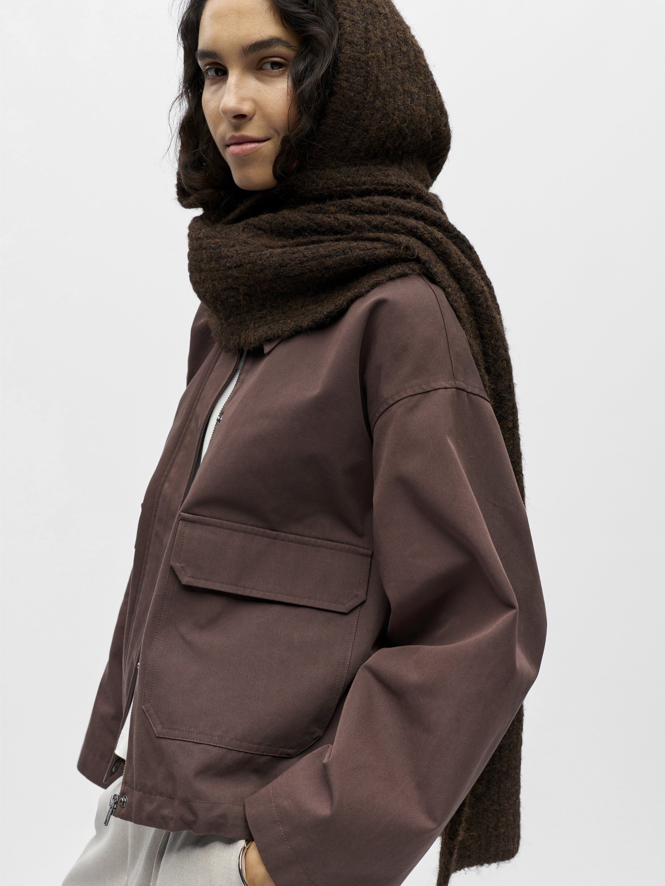 OBJMILU SCARF KNIT BALACLAVA NOOS