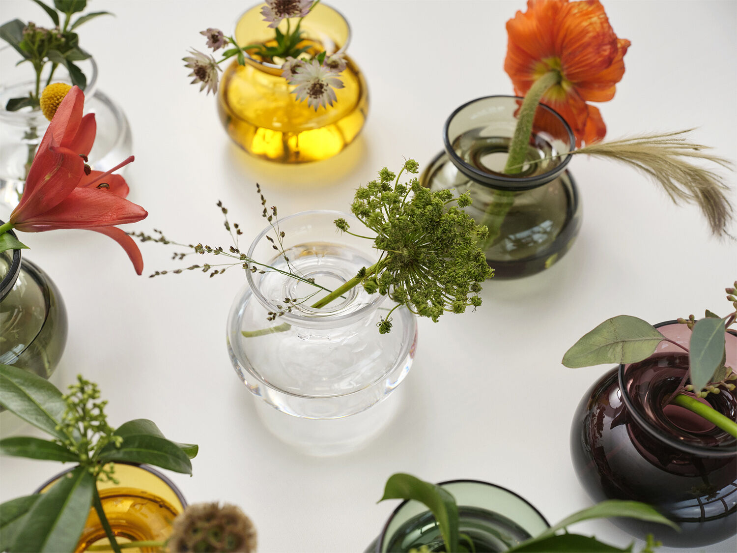 Vas Inu 11 x 9 cm Amber