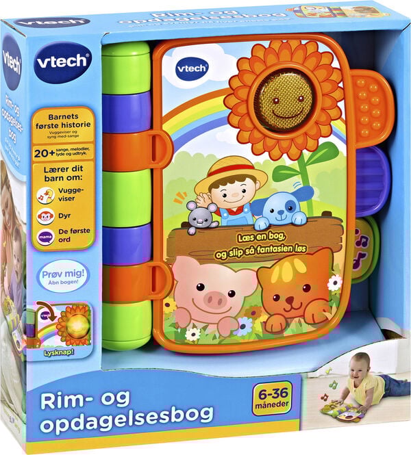 Vtech Baby rim og opdagelsesbog