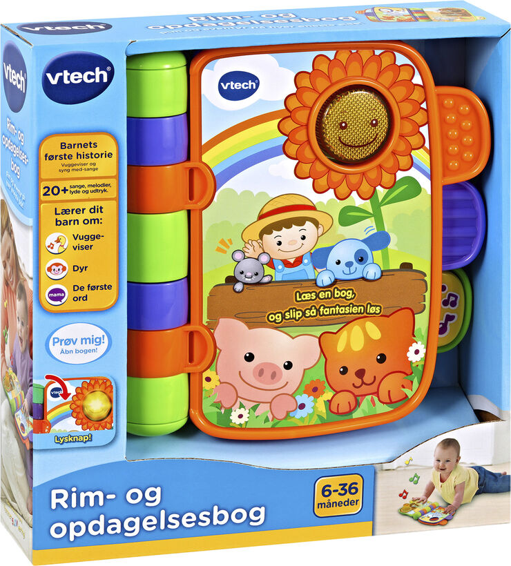 Vtech Baby rim og opdagelsesbog