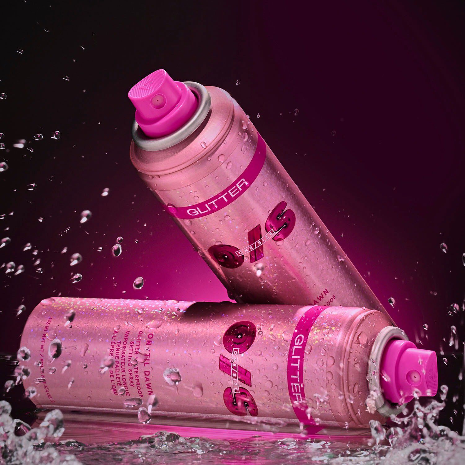 On 'Til Dawn - Varaktig, glittrig, vattenfast fixeringssprej