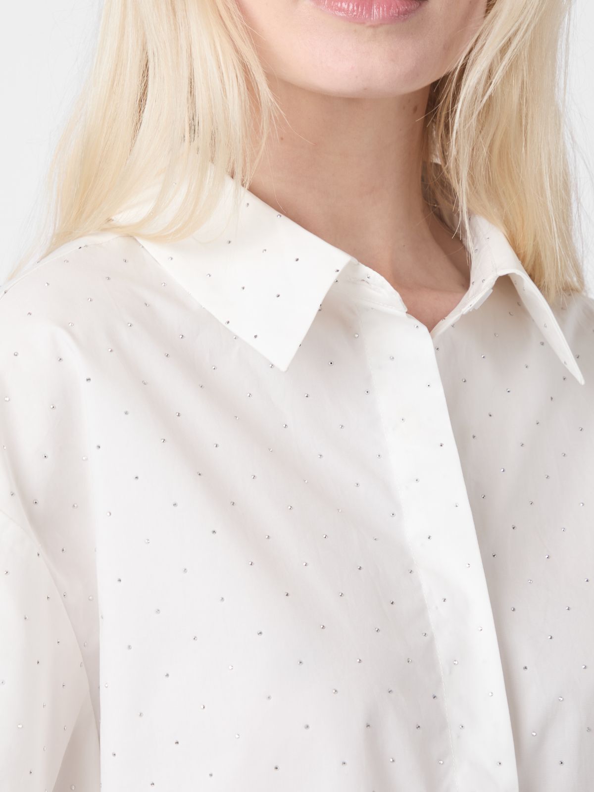 Jasie Poplin Stone Shirt