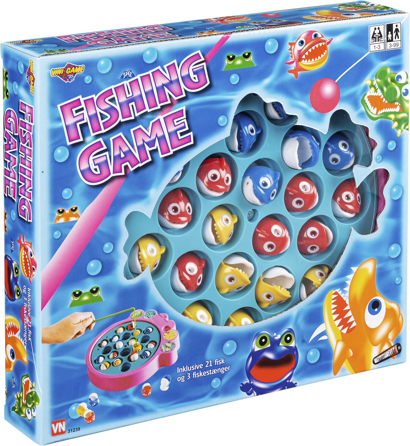 VINI STORT B/O FISKESPIL