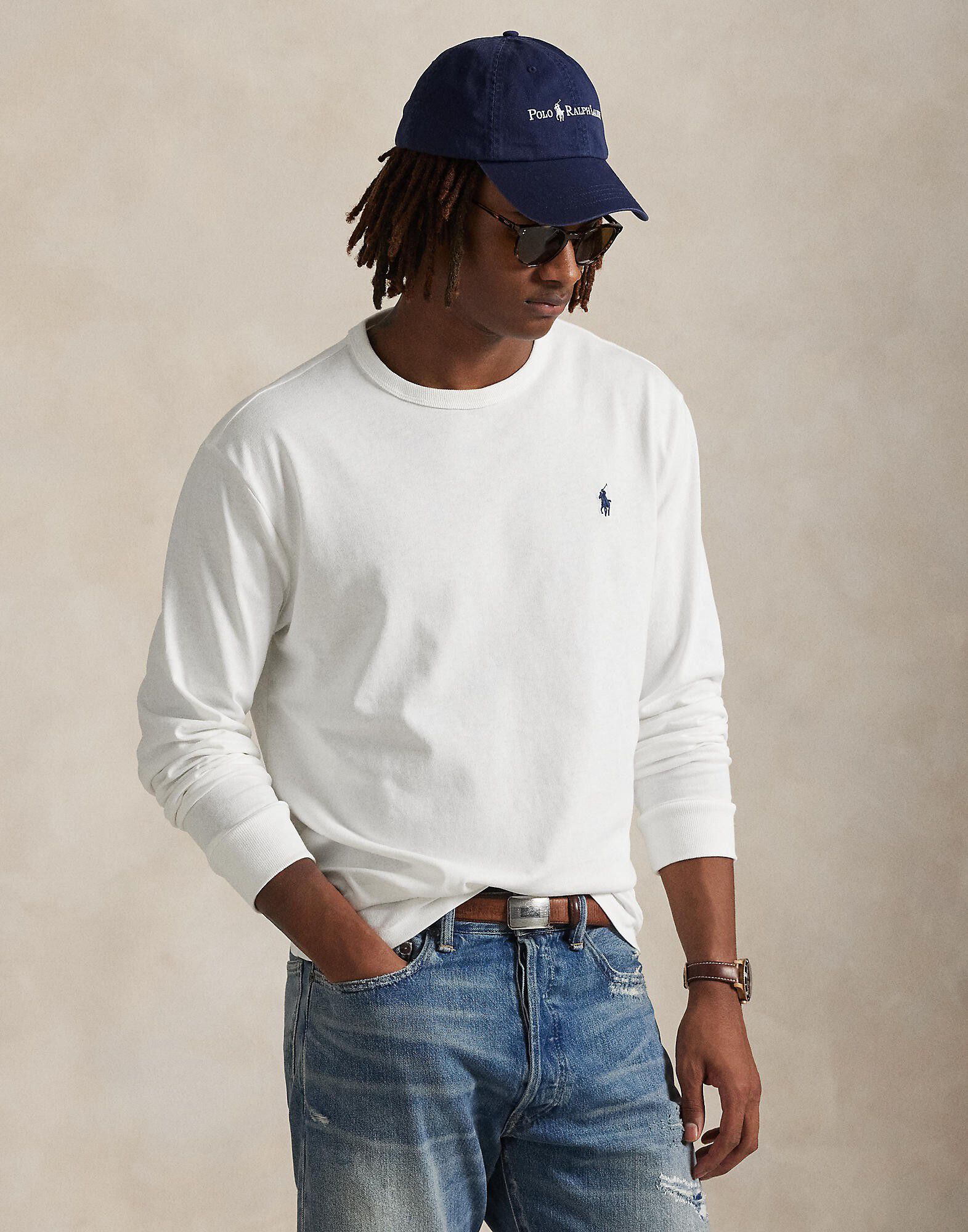 Classic Fit Jersey Long-Sleeve T-Shirt