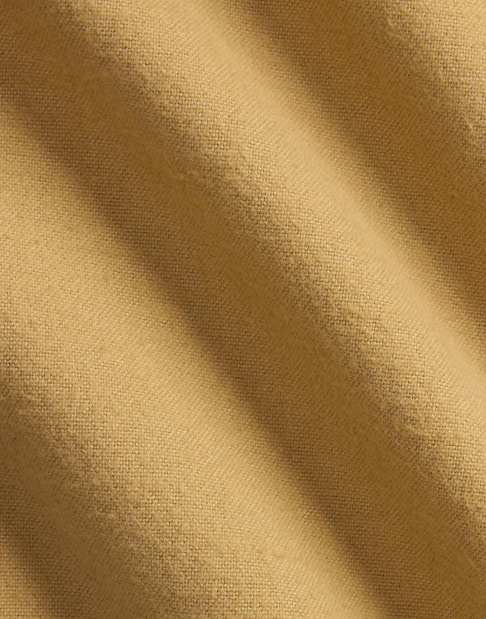 Custom Fit Brushed Flannel Shirt