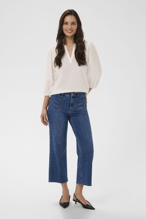 KAbrook Cropped HW Jeans