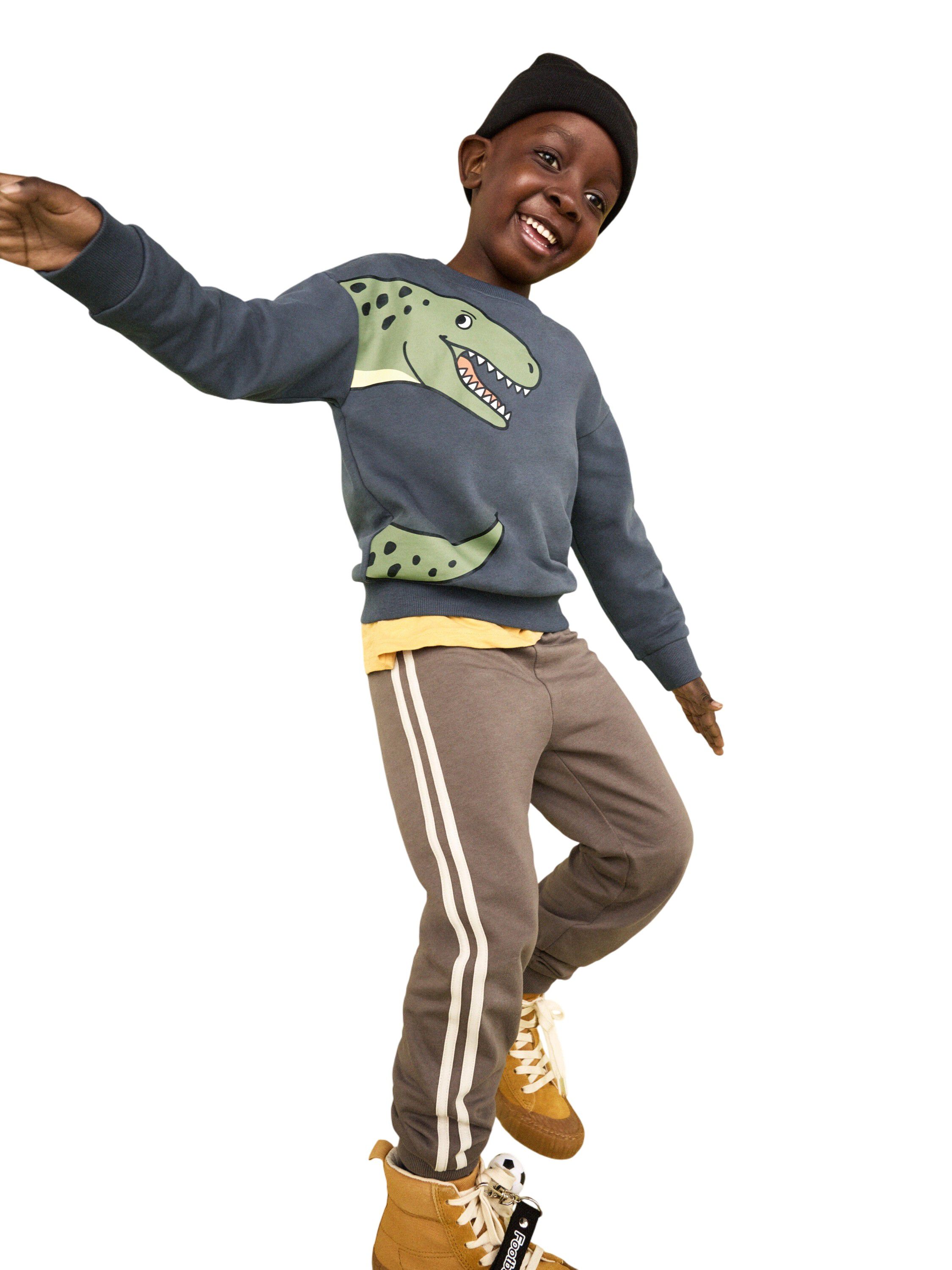 Bekv&auml;ma mjukisbyxor i bomullstrik�