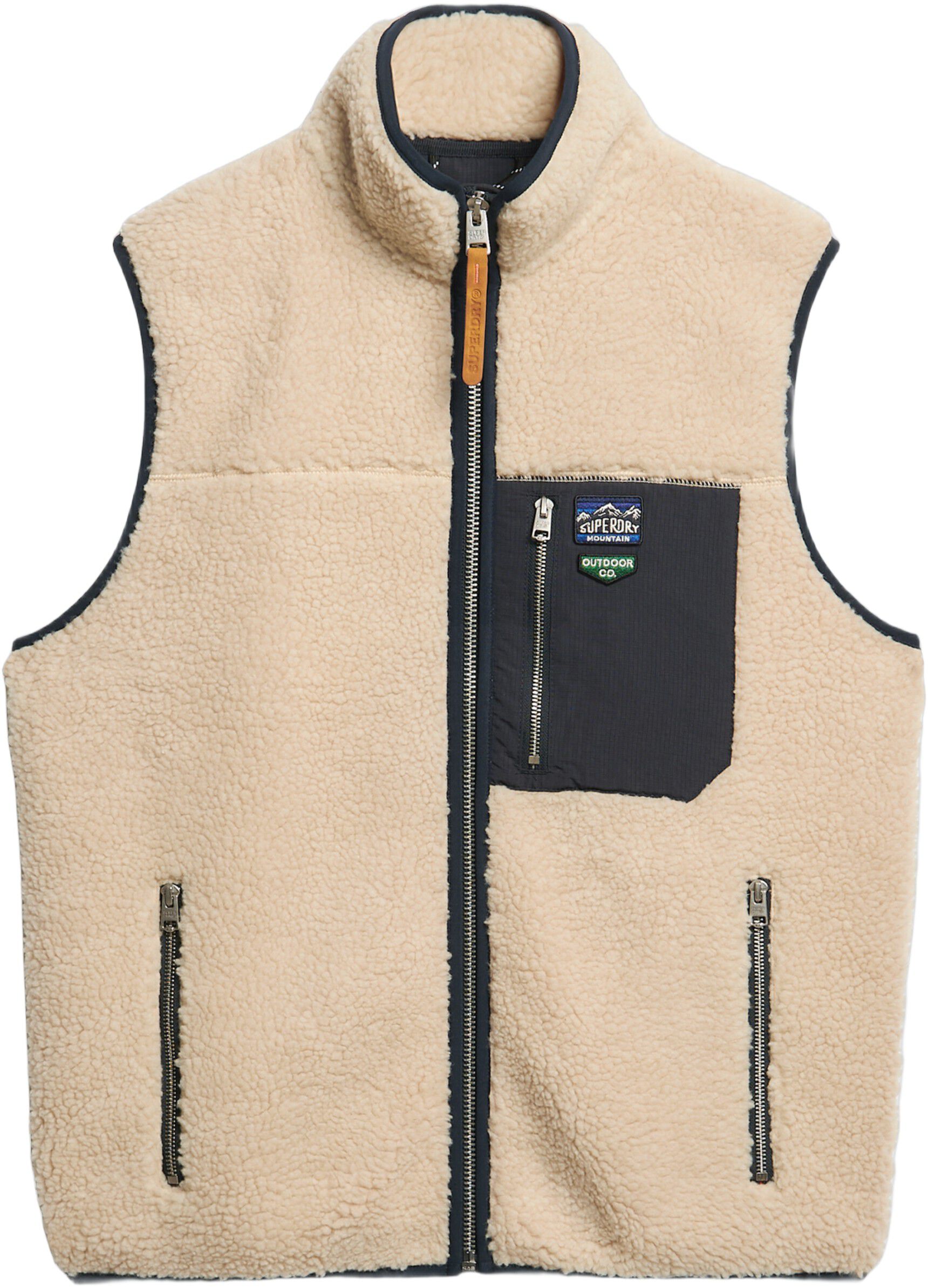 VINTAGE RETRO FLEECE GILET