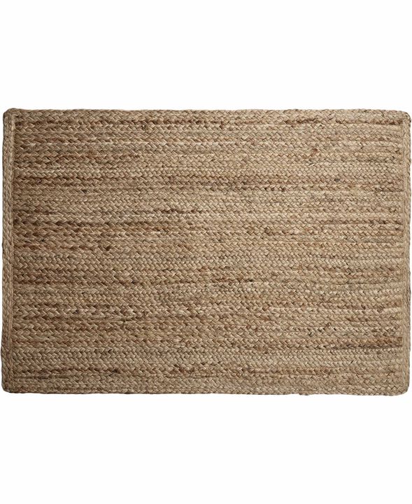 jute rug, tæppe