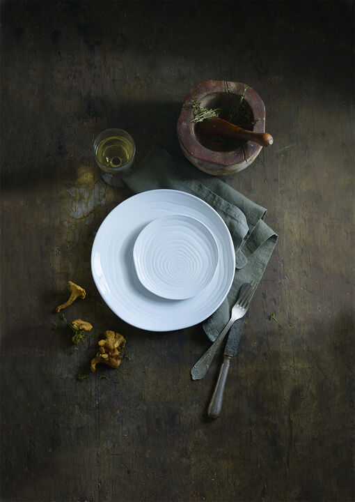 "Tallerken flat Boulogne 26,5 cm Hvit"