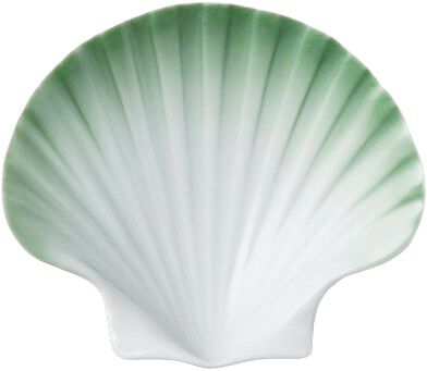Iris Shell Dish 10cm Green