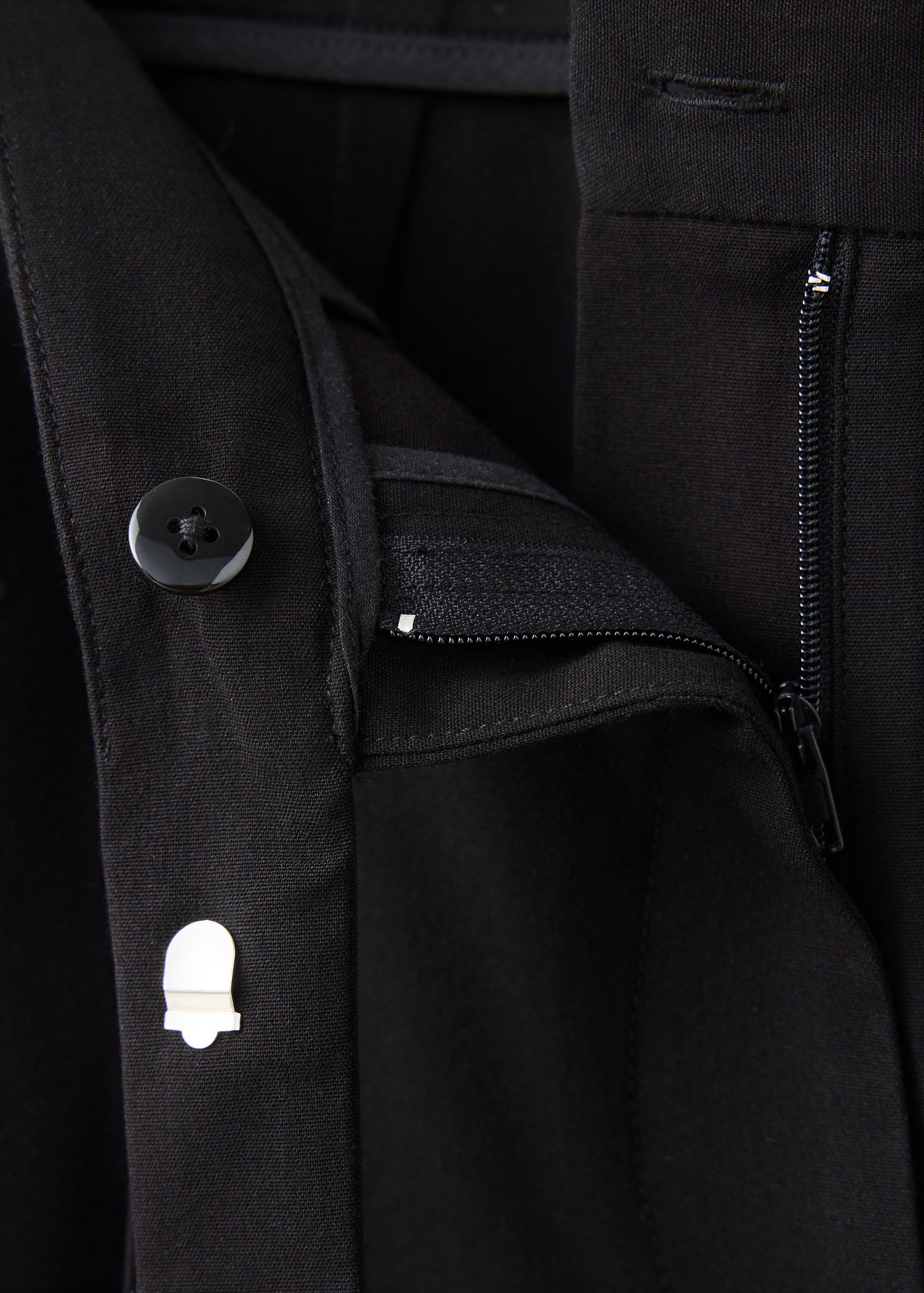 Bow straight trousers