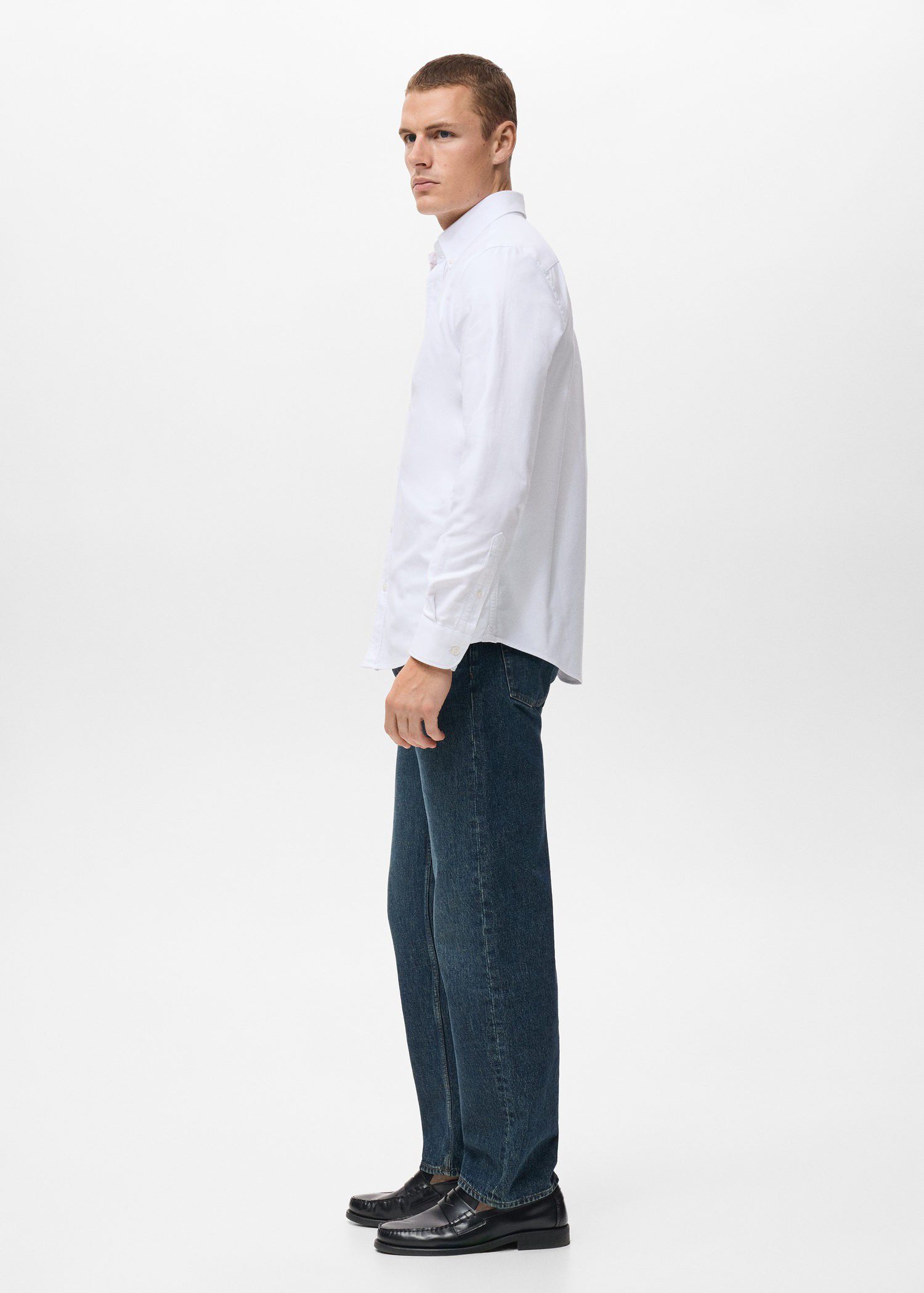 100% cotton Oxford shirt