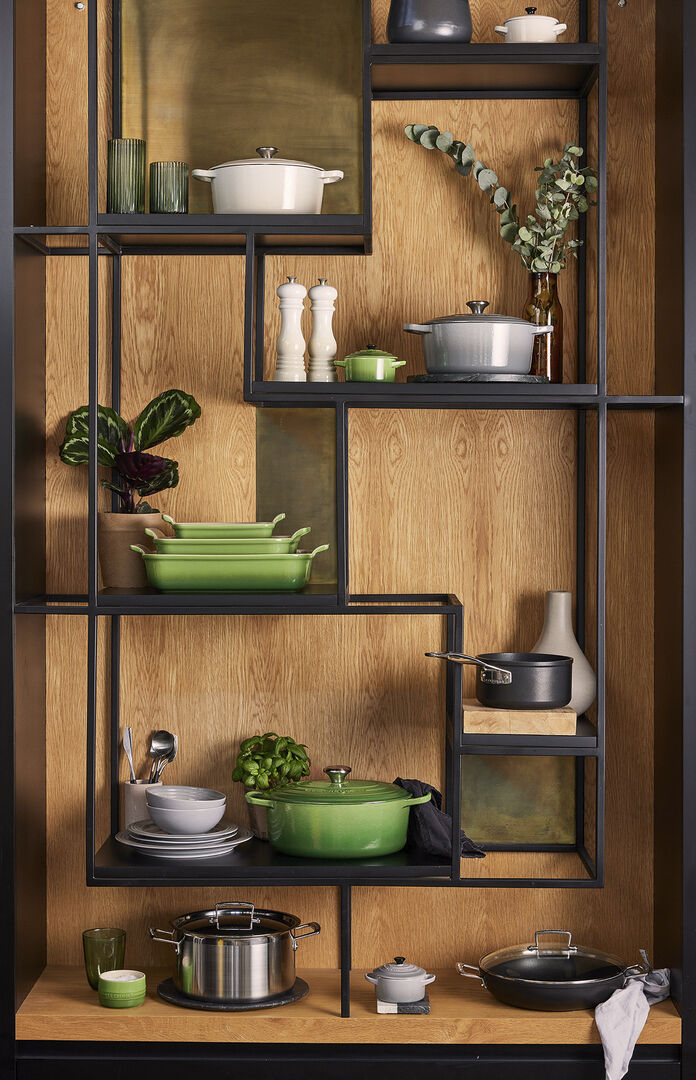 Oval st&oslash;bejernsgryde 6,3 L Bamboo Green