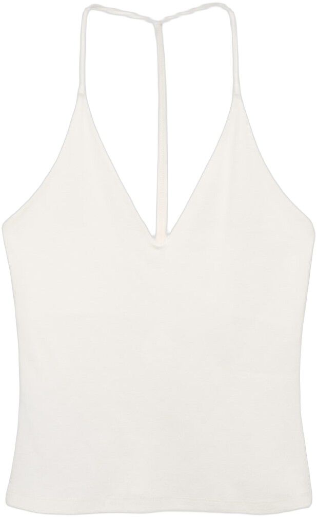 Open-back cotton top