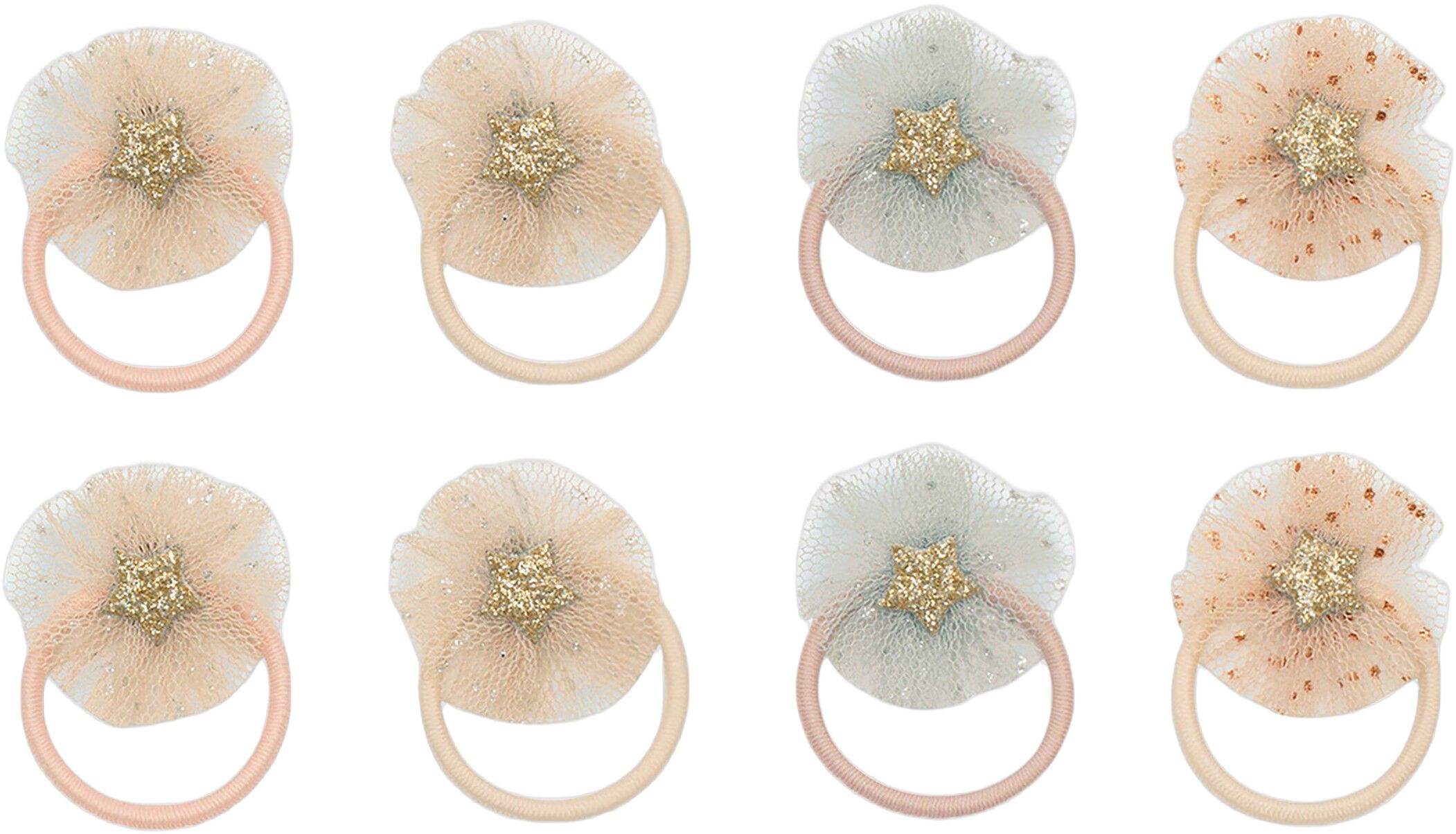 Mimi & Lula - 8 h&aring;relastikker - Mini Tulle Enchanted