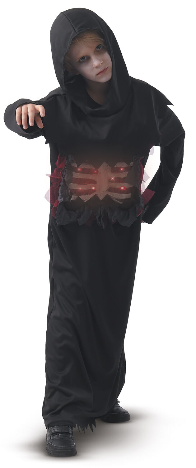 SKELETD&AElig;MONmLEDLYS 160cmM BLINKENDE LYS I SKELET