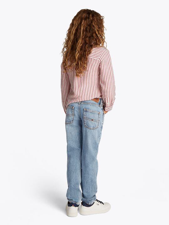 MODERN STRAIGHT BLUE DENIM