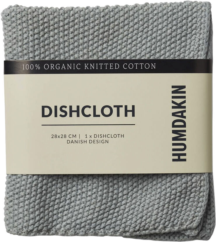 Knitted dishcloth Stone