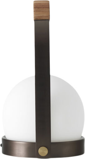 Carrie LED Lamp, Brushed Brass