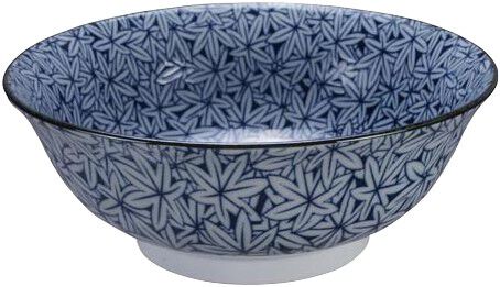 Hana Blue Mixed Bowls Ramen 20.5x8cm 1200ml Momiji FK-8446/C