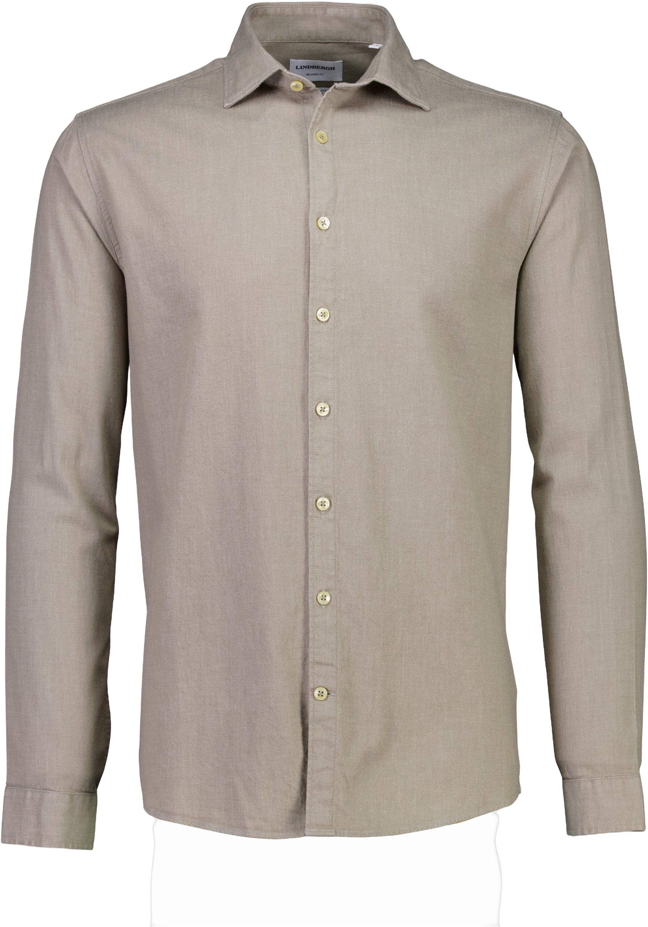 Soft indigo stretch shirt L/S