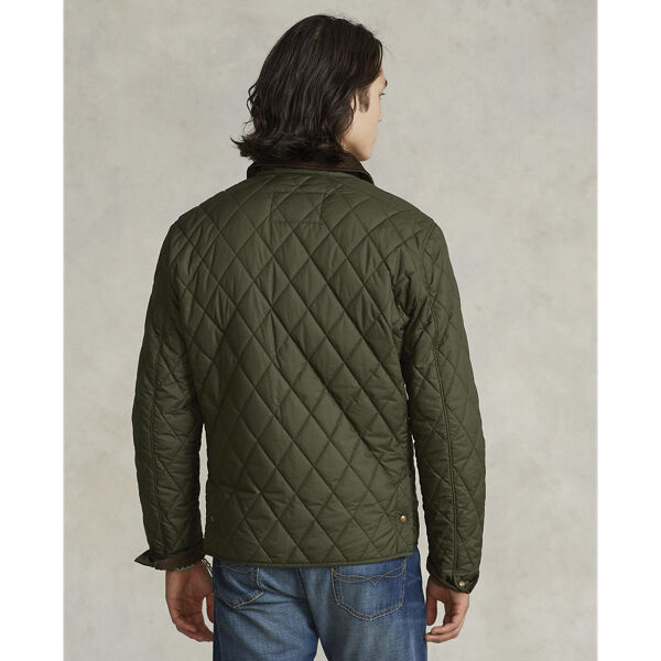 Water-Repellent Quilted Jacket