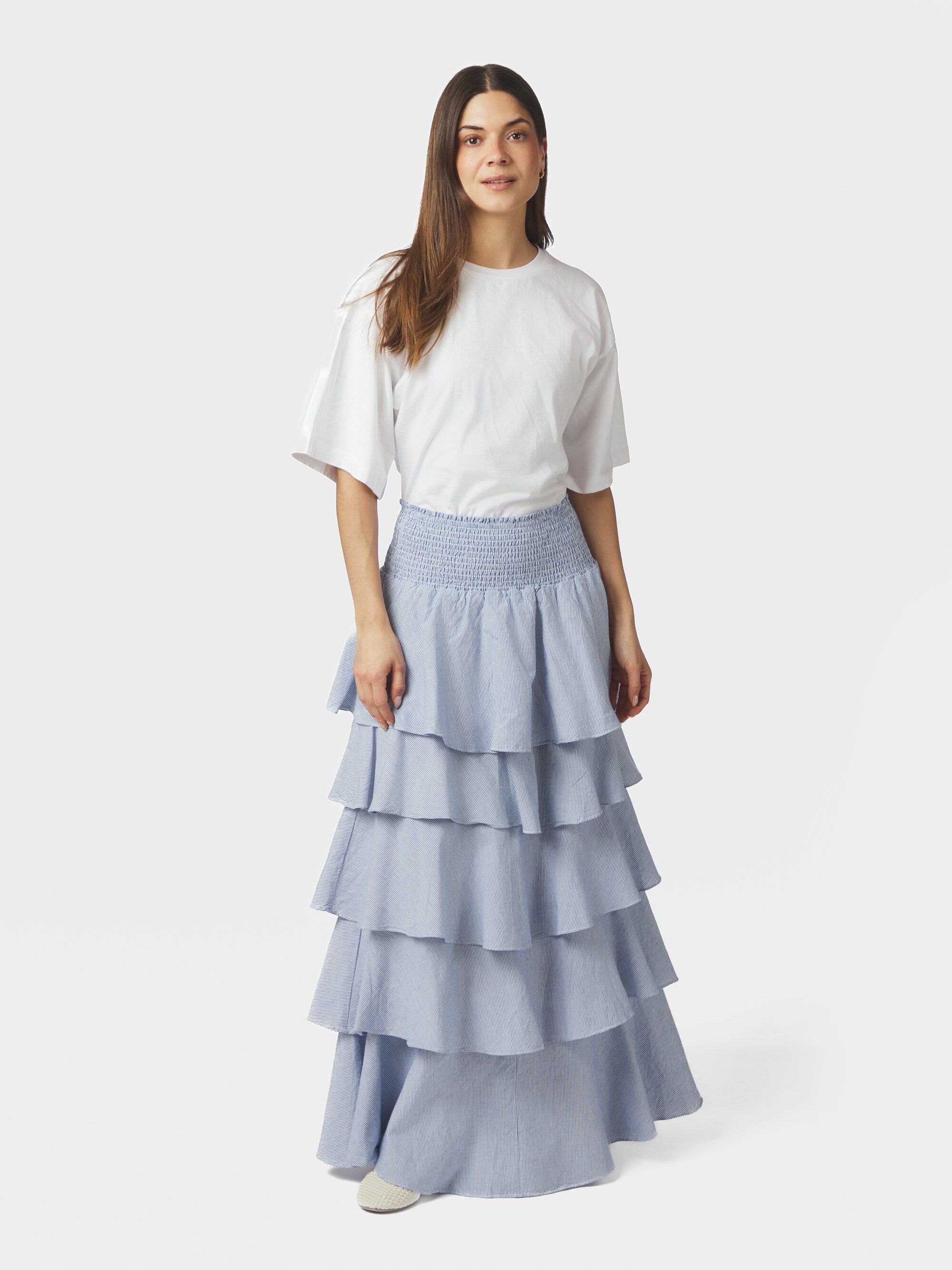 Morris Mini Stripe Skirt