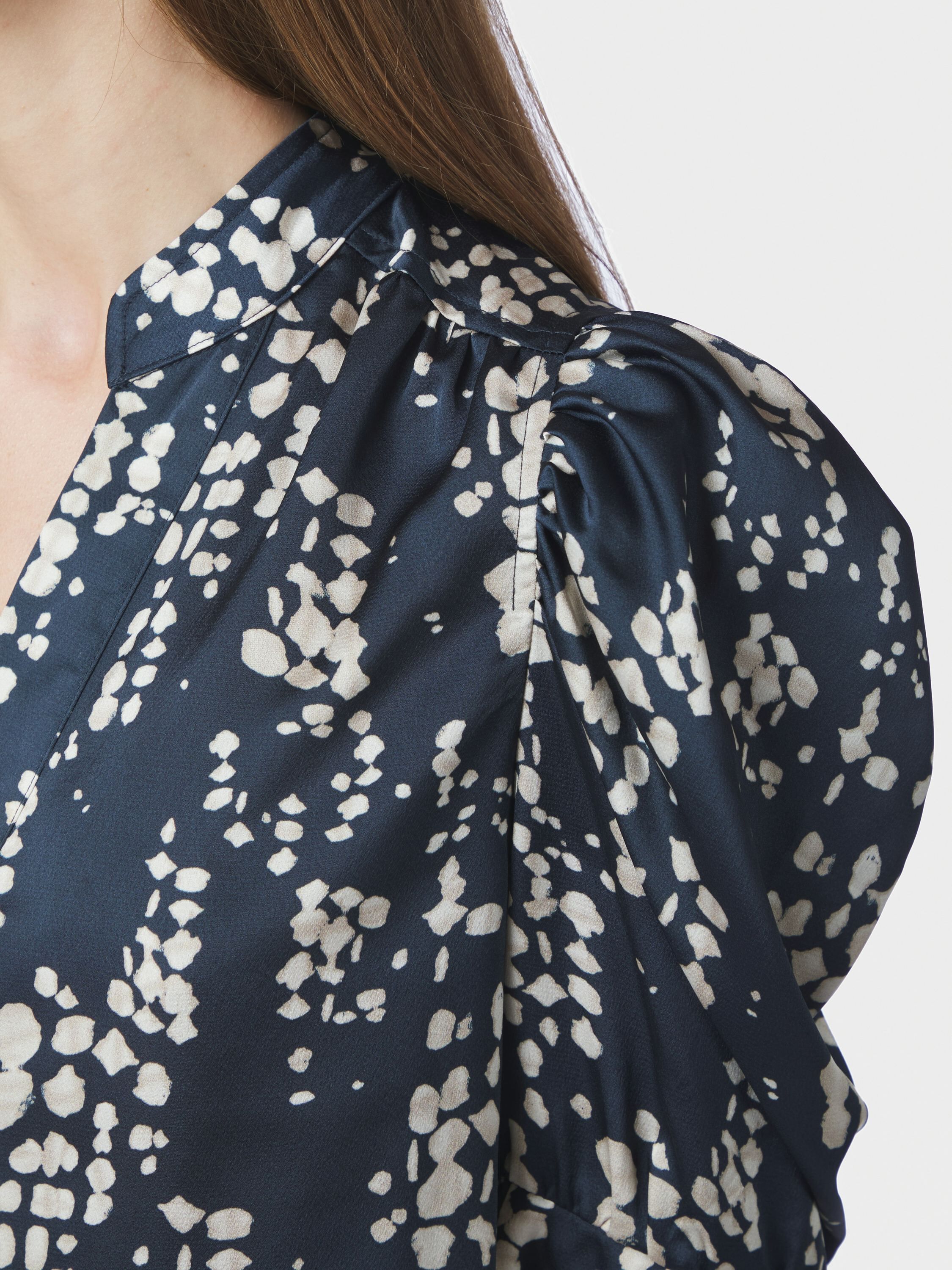 Roella Scatter Print Blouse