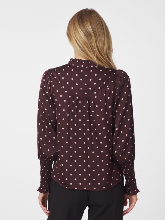 Camisa Dot Blouse
