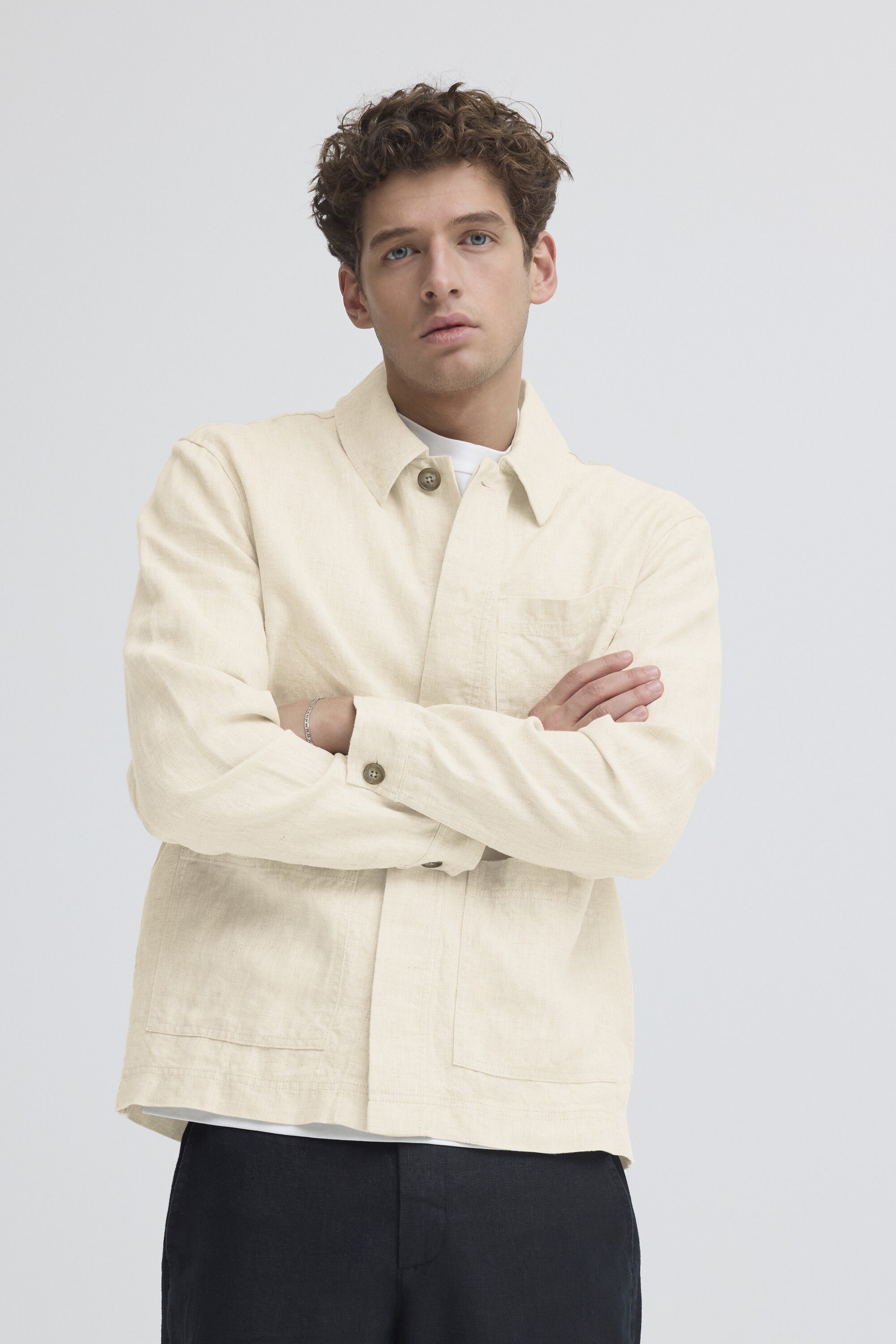 CFEVENSEN 0272 LINEN JACKET