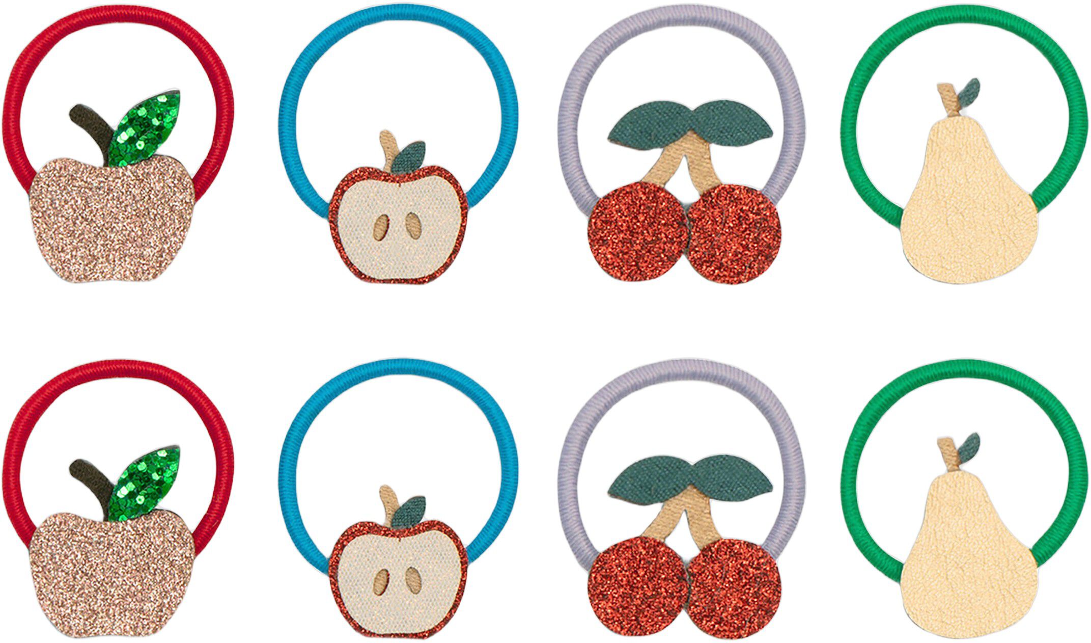 Mimi & Lula - 8 h&aring;relastikker - Mini Fruity Mushroom Village