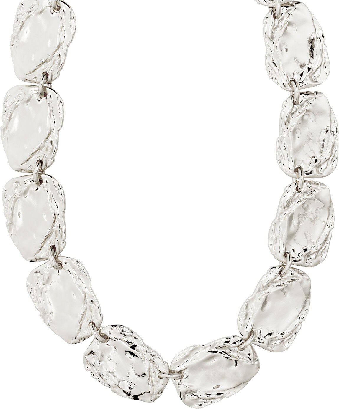 SHIFT halsk&aelig;de s&oslash;lvbelagt