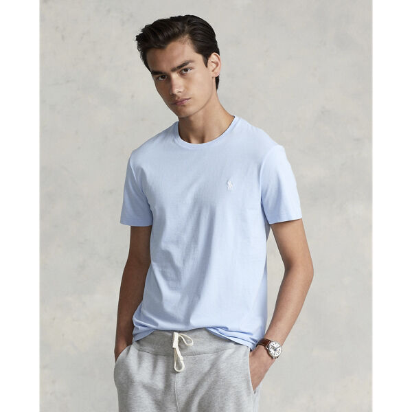 Custom Slim Fit Jersey Crewneck T-Shirt