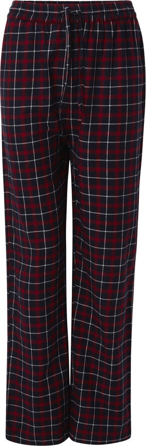 Riley Organic Cotton Checked Flannel Pajama Pants