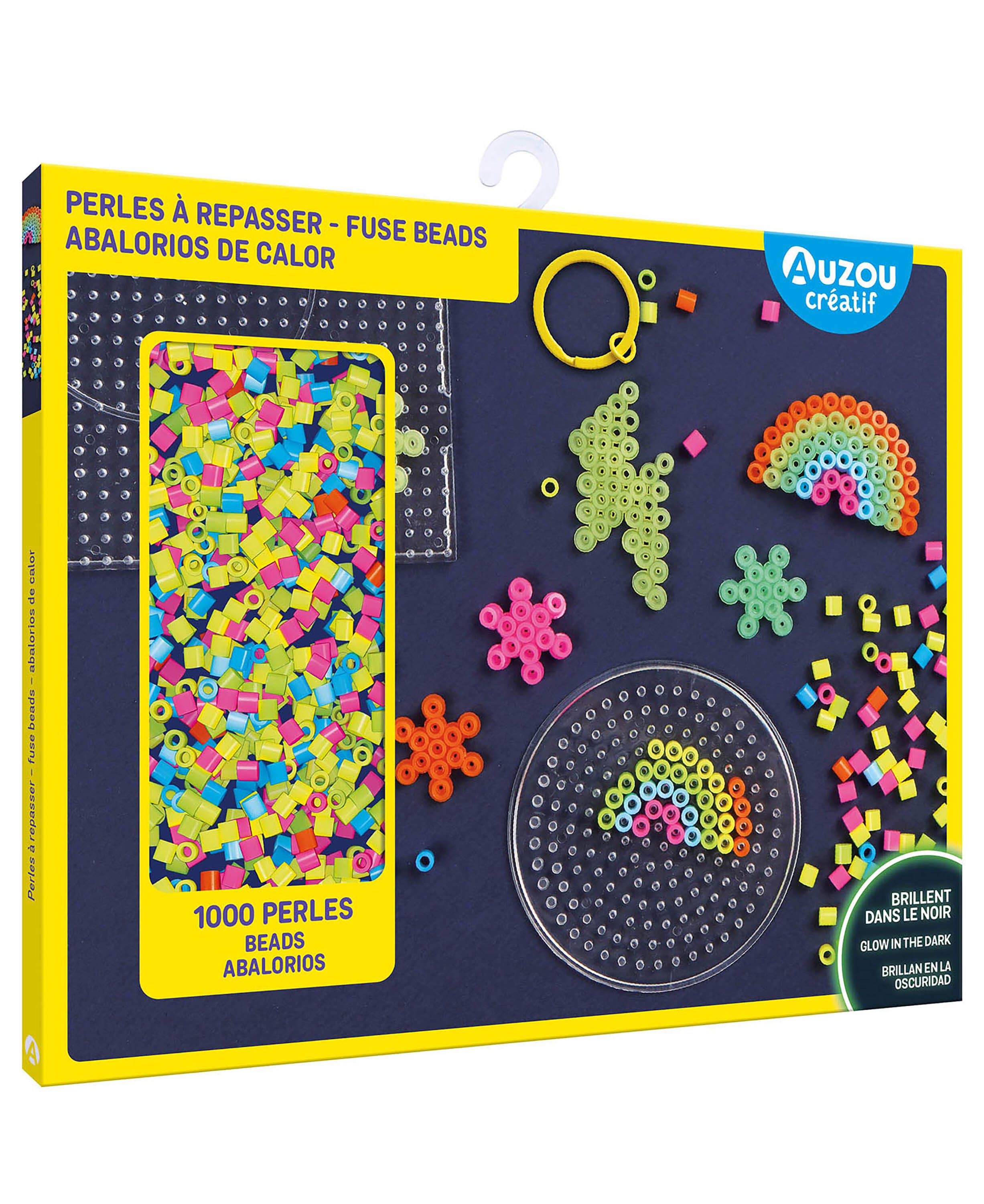 Auzou - Aktivitetss&aelig;t - Strygeperler - Selvlysende