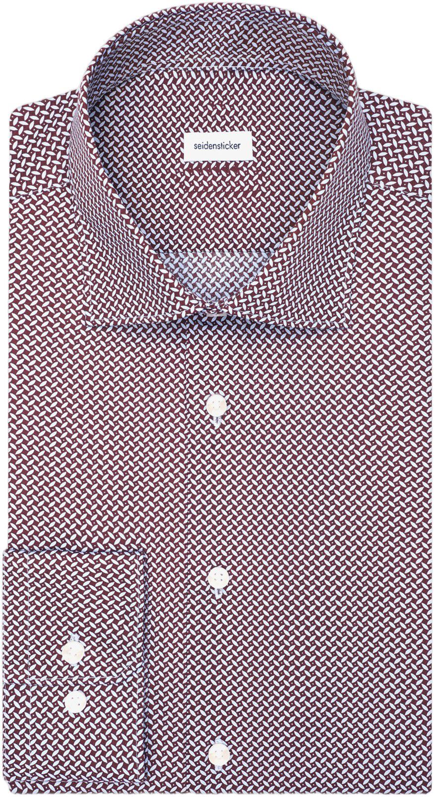 Business shirt Regular 1/1 Kent-Collar Geometric patterns