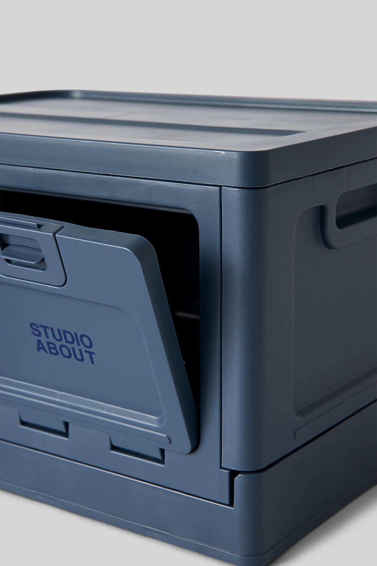 BOX, LARGE, DARK BLUE